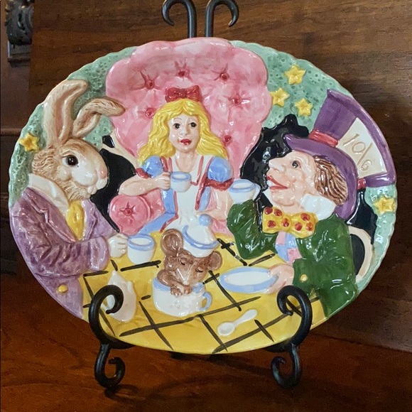 Fitz and Floyd “Alice in Wonderland” Plate